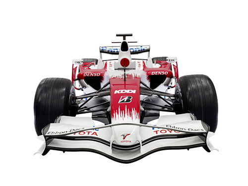Toyota F1 TF108 Car Front
