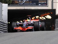 Lewis Hamilton at Monaco 2008