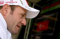 Honda driver Rubens Barrichello