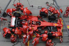 Ferrari team